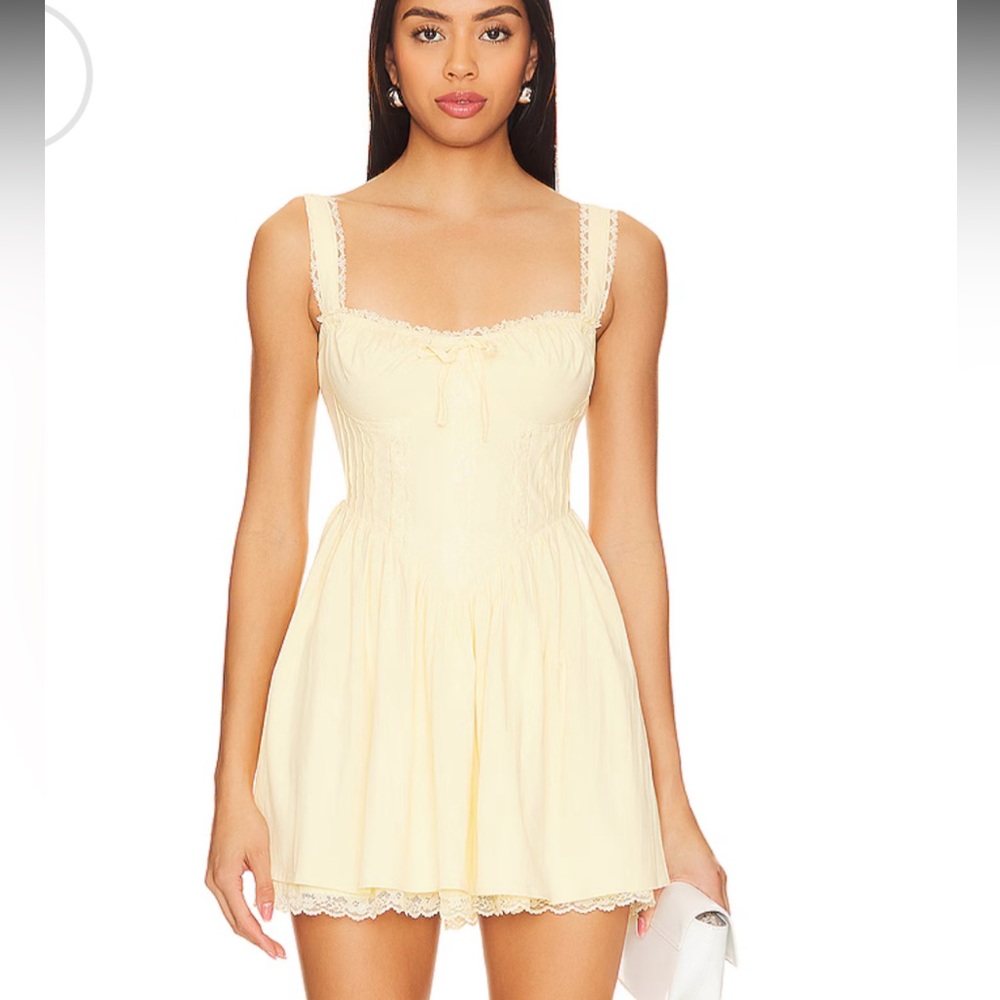 REVOLVE/ Zia Mini Dress in Yellow
MORE TO COME xxs NWT.